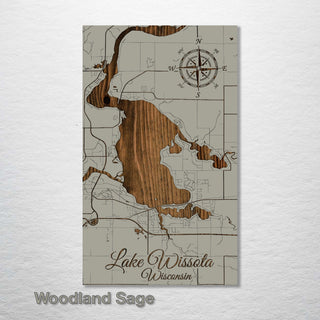 Lake Wissota, Wisconsin - Fire & Pine