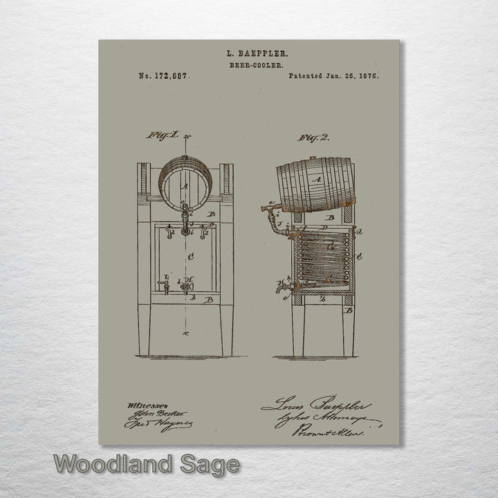 Beer Cooler 1876 - Fire & Pine