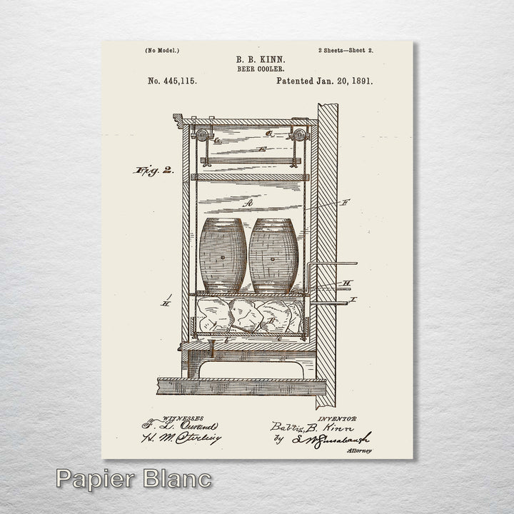 Beer Cooler 1891 - Fire & Pine