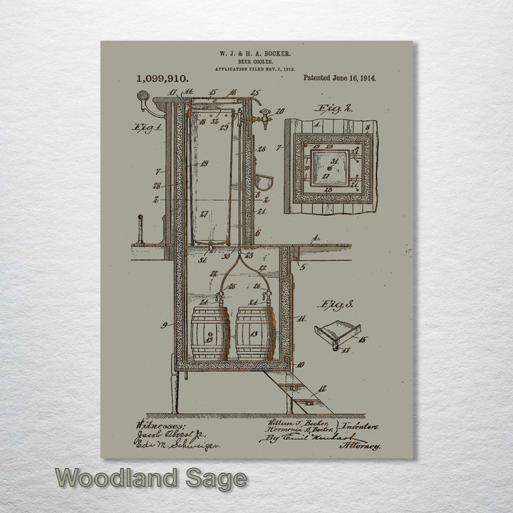 Beer Cooler 1914 - Fire & Pine