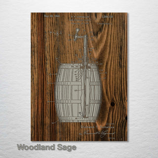 Beer Dispensing System 1939 (inverted) - Fire & Pine