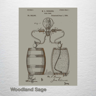 Beer Pump 1886 - Fire & Pine