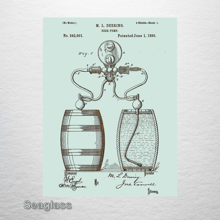 Beer Pump 1886 - Fire & Pine