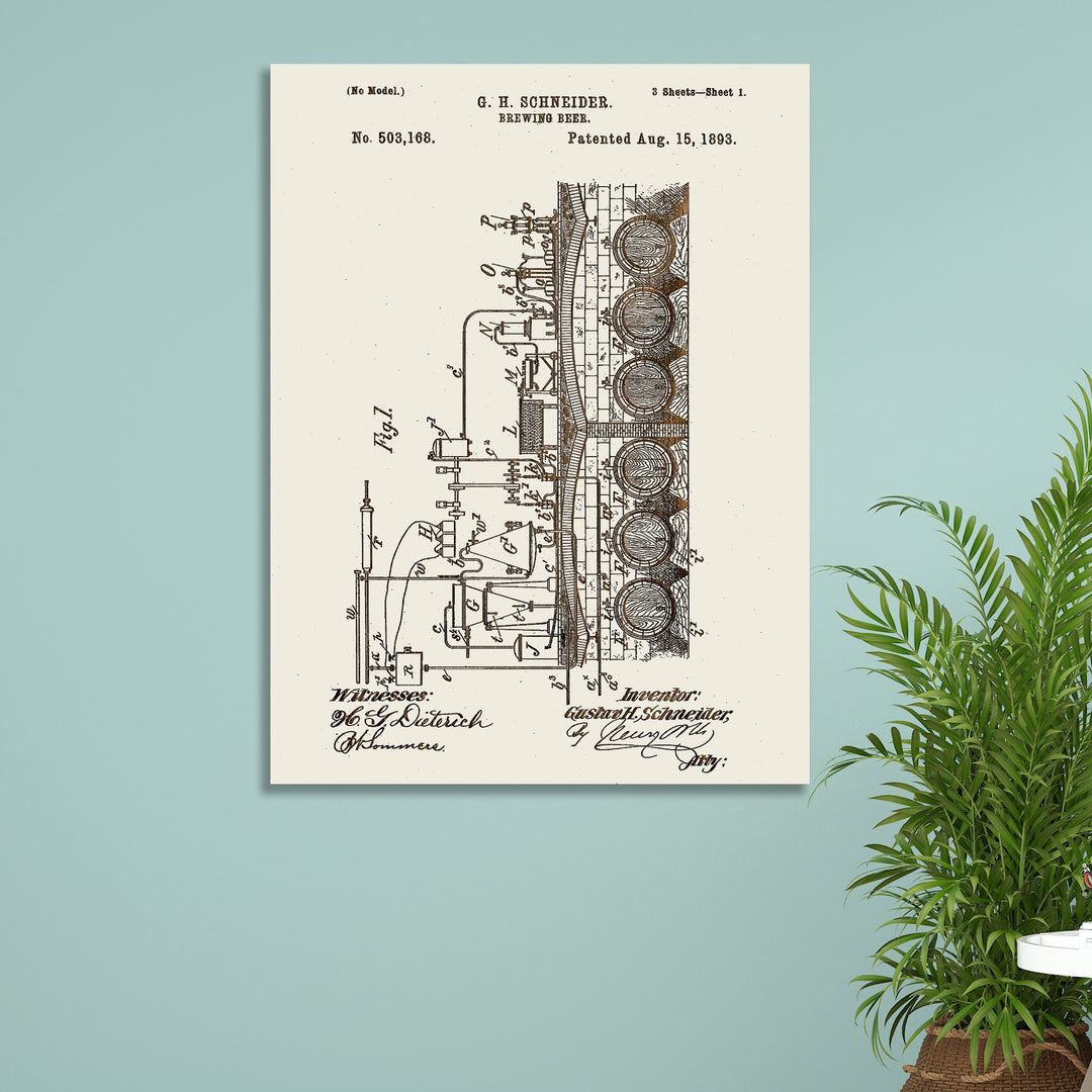 Brewing Beer 1893 - Fire & Pine