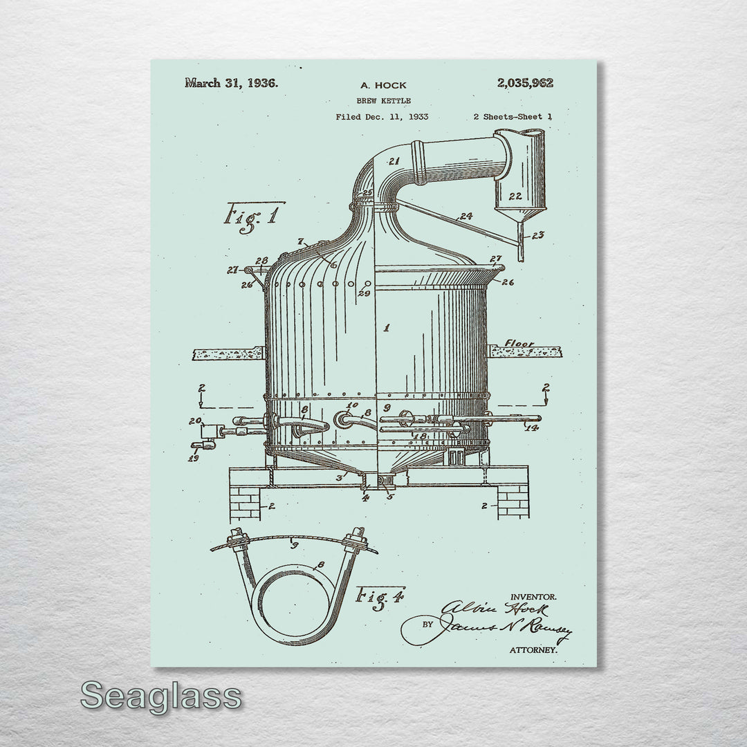 Brew Kettle 1933 - Fire & Pine