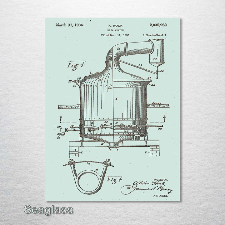 Brew Kettle 1933 - Fire & Pine