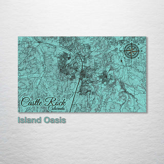 Castle Rock, Colorado (SC-3X) Street Map