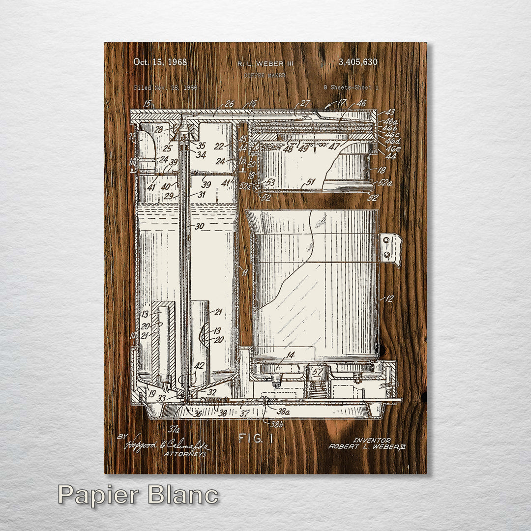 Coffee Maker (inverted) - Fire & Pine