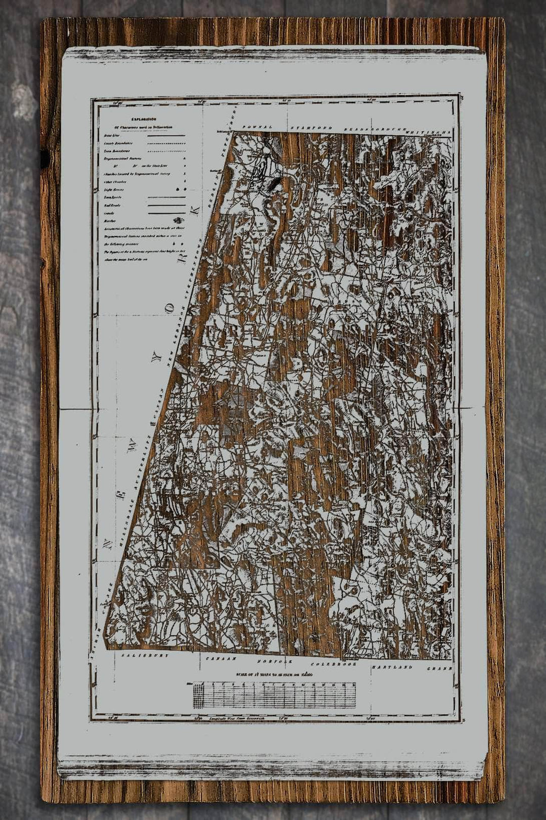 Berkshire County 1871 - Fire & Pine