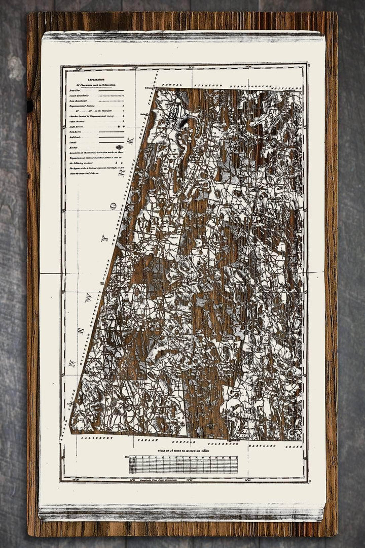 Berkshire County 1871 - Fire & Pine