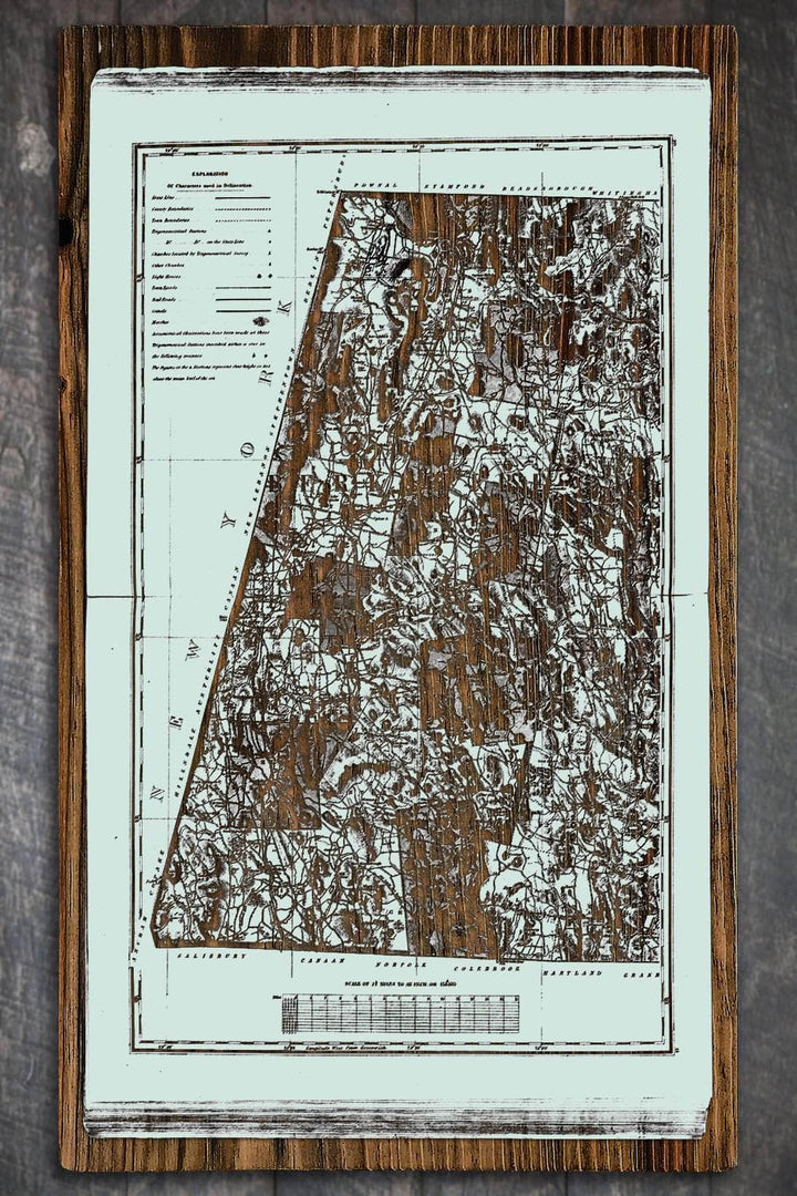 Berkshire County 1871 - Fire & Pine