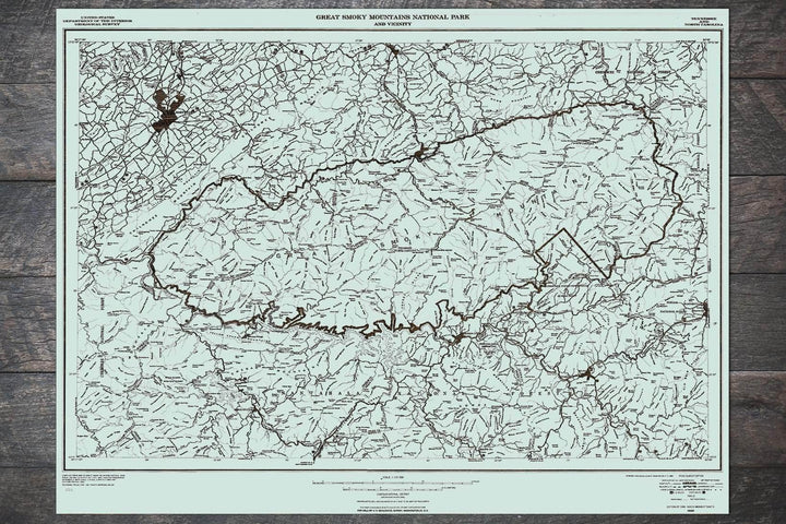 Great Smoky Mountains National Park and Vicinity - Fire & Pine