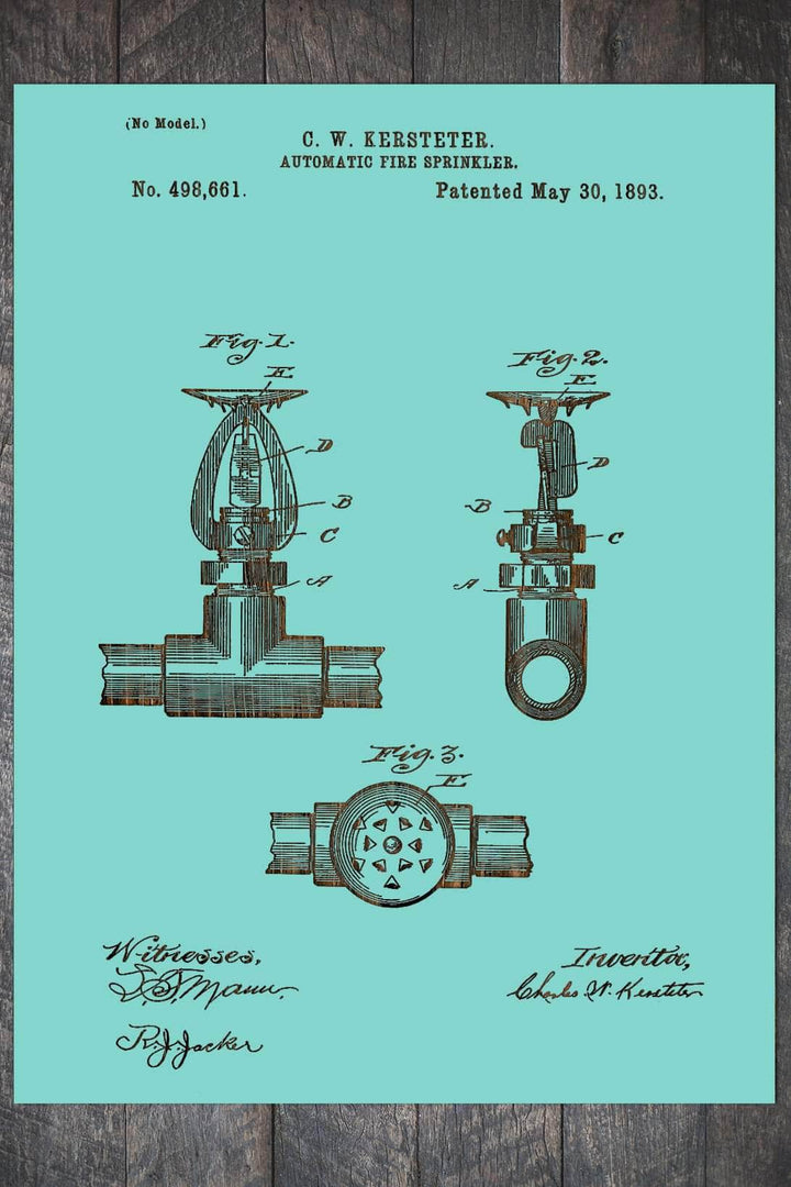 Fire Sprinkler 1893 - Fire & Pine