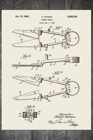 Garden Shears - Fire & Pine