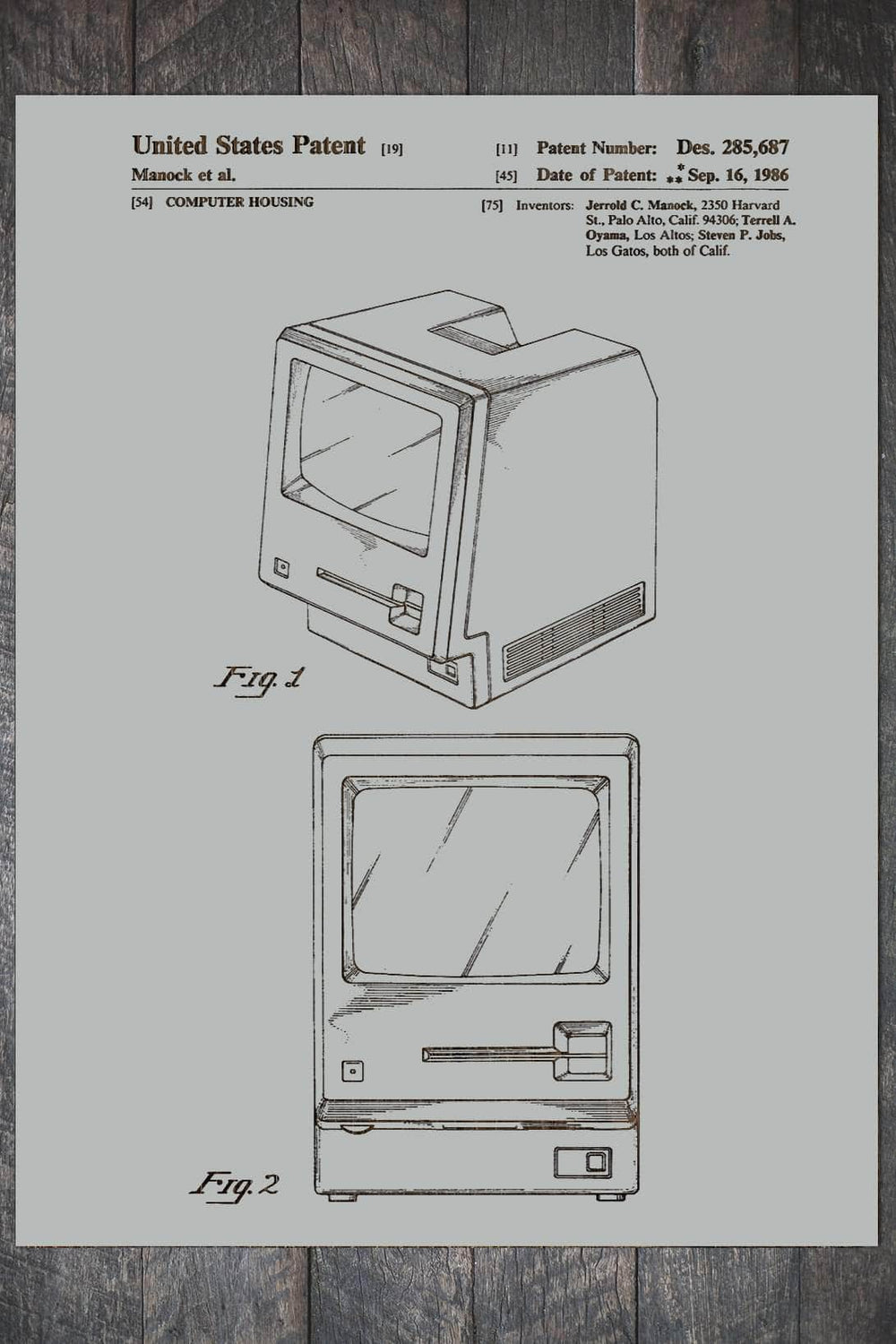 Macintosh Computer - Fire & Pine