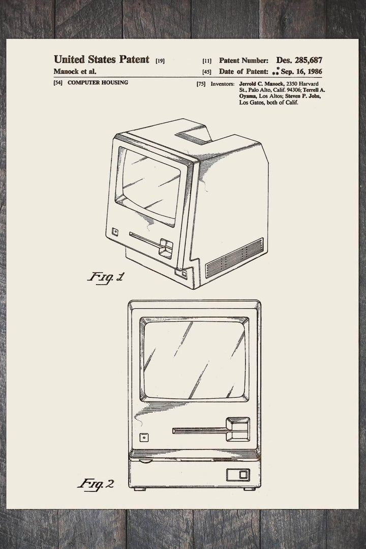 Macintosh Computer - Fire & Pine