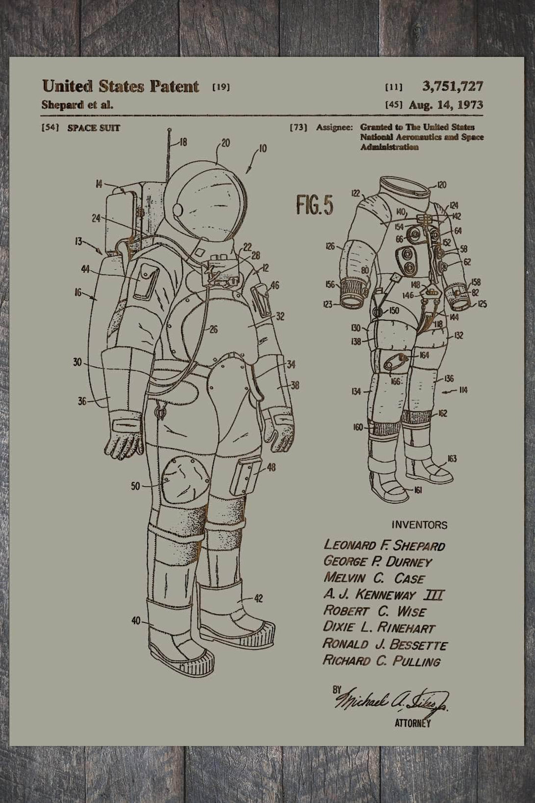 Space Suit - Fire & Pine