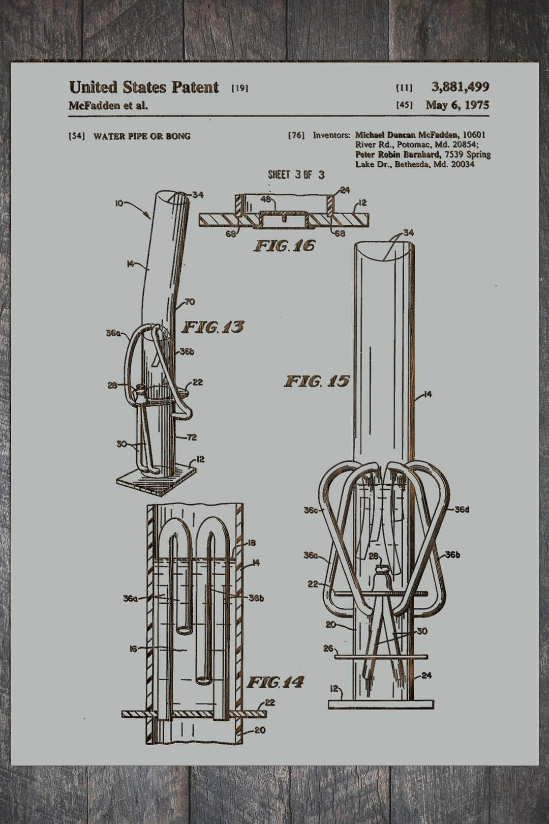 Water Pipe - Fire & Pine