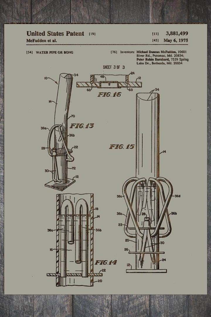 Water Pipe - Fire & Pine