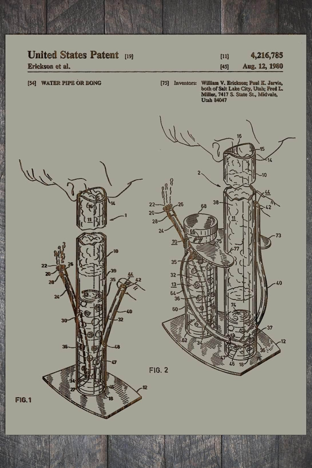 Water Pipe Smoking - Fire & Pine